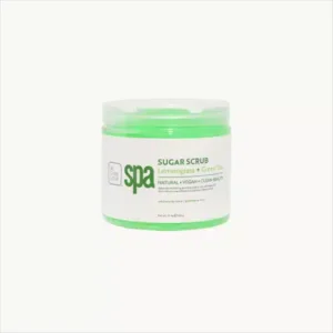 BCL SPA SUGAR SCRUB LEMONGRASS + GREEN TEA 454GR